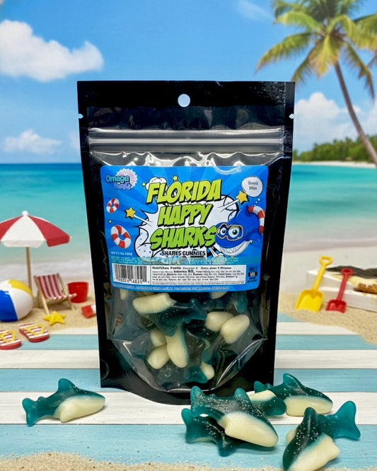 Florida Happy Sharks 5 oz