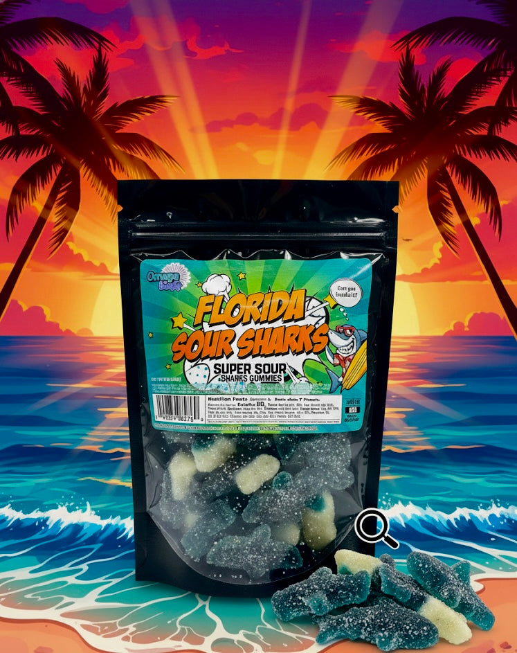 Florida Sour Sharks 5 oz