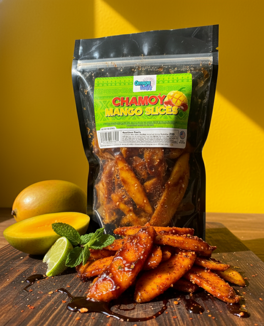 Chamoy Mango Slices – Spicy, Sweet & Tangy Dried Fruit Snack (6 oz)