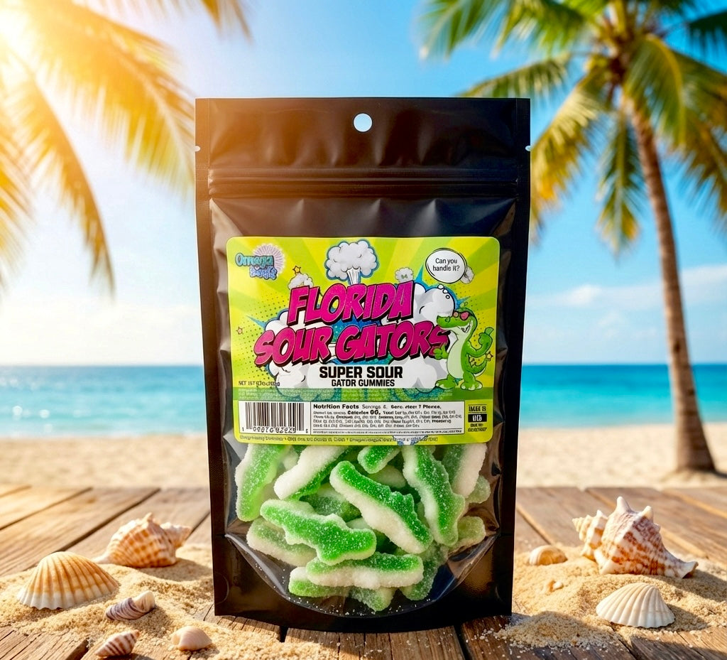 Florida Sour Gators 5 oz