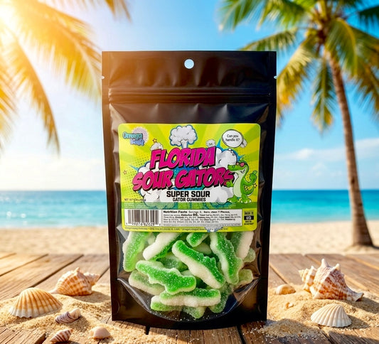 Florida Sour Gators 5 oz