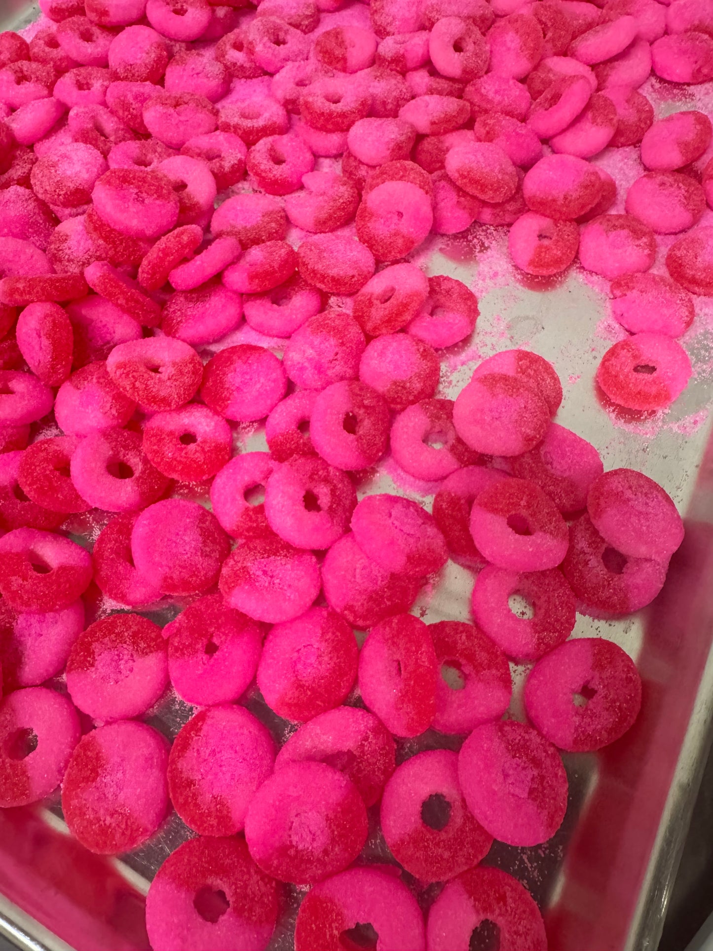 🍉 Omega Bursts Melon Mayhem – Super Sour Watermelon Gummy Rings (6 oz)