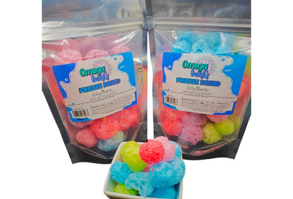 Omega Bursts Freeze Dried Candy "Jolly Bursts" 1ct/ 1 oz.